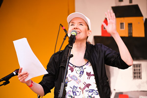Mirjami Heikkinen, Annikin Runofestivaali 2022. Kuva: Päivi Marin